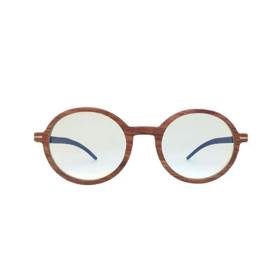 Lastest eyeglasses frames wholesale ultra light wood eyewear frame 6911